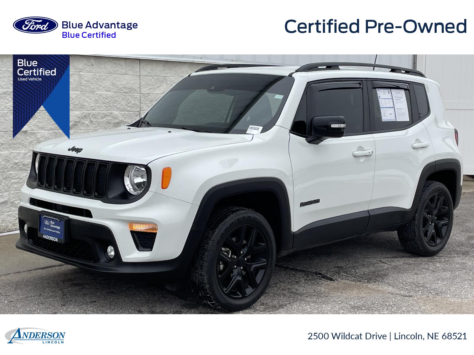 Used 2022 Jeep Renegade Altitude Stock: 1005302B