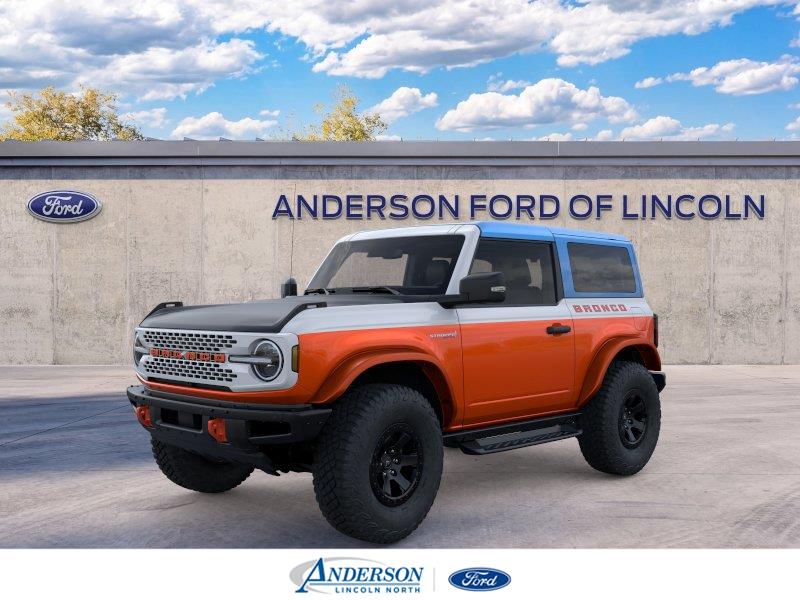 Oxford White 2025 Ford Bronco SUV / Crossover Four-Wheel Drive Automatic