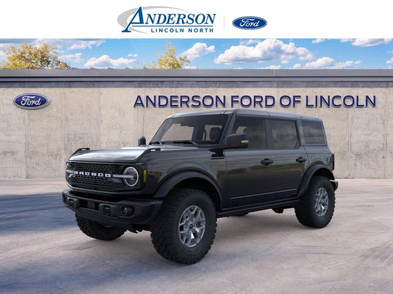 Shadow Black 2025 Ford Bronco SUV / Crossover Four-Wheel Drive Automatic