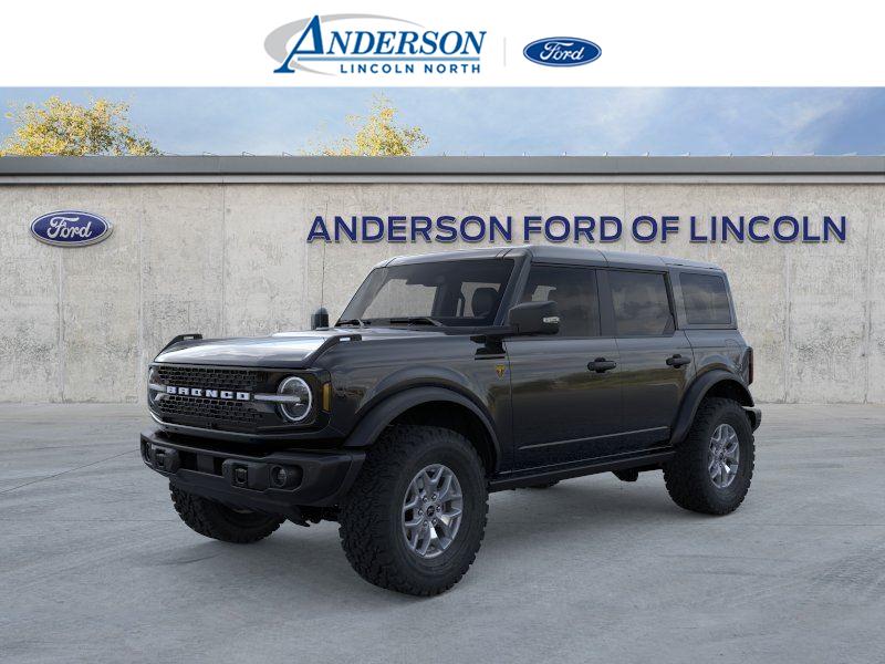 Shadow Black 2025 Ford Bronco SUV / Crossover Four-Wheel Drive Automatic