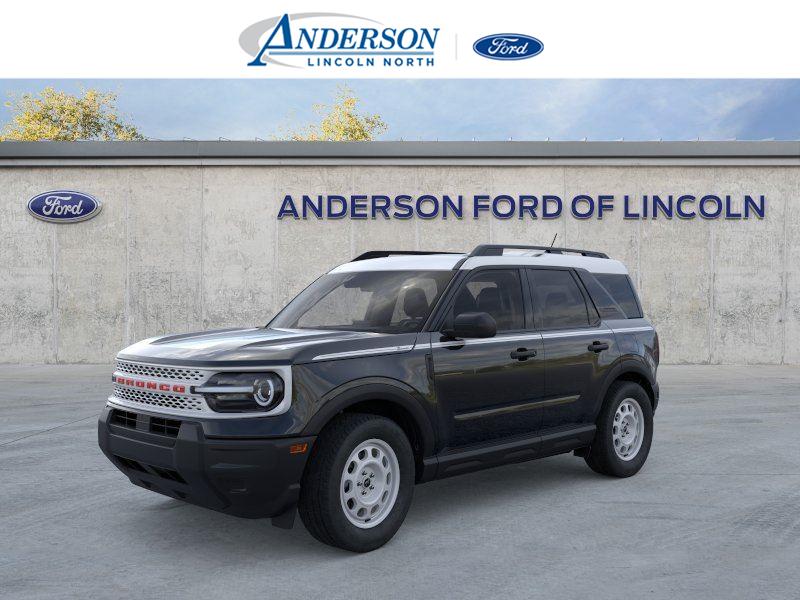 Shadow Black 2025 Ford Bronco Sport SUV / Crossover All-Wheel Drive 8-Speed Automatic