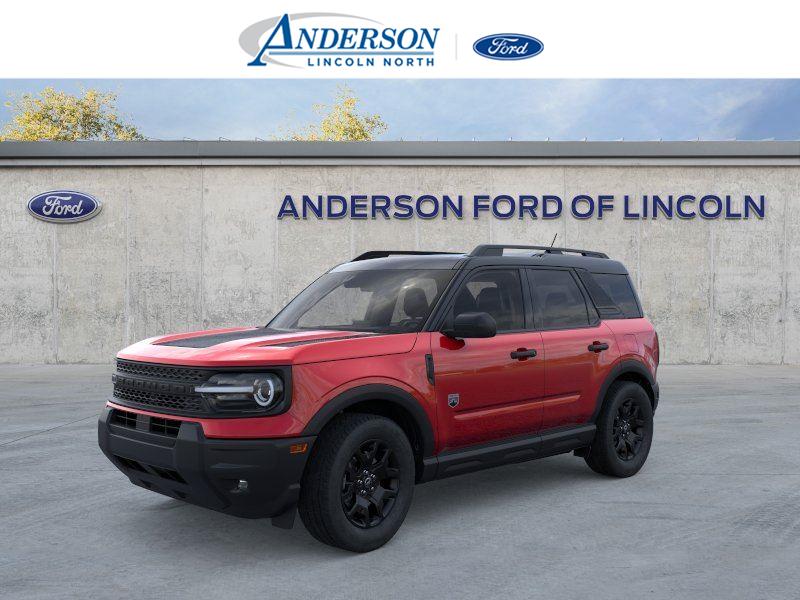 Ruby Red Metallic Tinted Clearcoat 2025 Ford Bronco Sport SUV / Crossover All-Wheel Drive 8-Speed Automatic