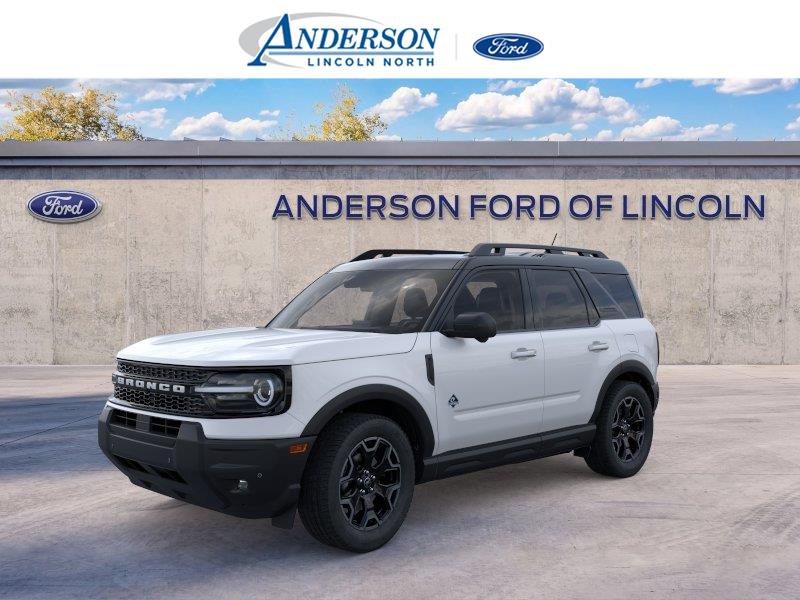 Oxford White 2025 Ford Bronco Sport SUV / Crossover All-Wheel Drive 8-Speed Automatic