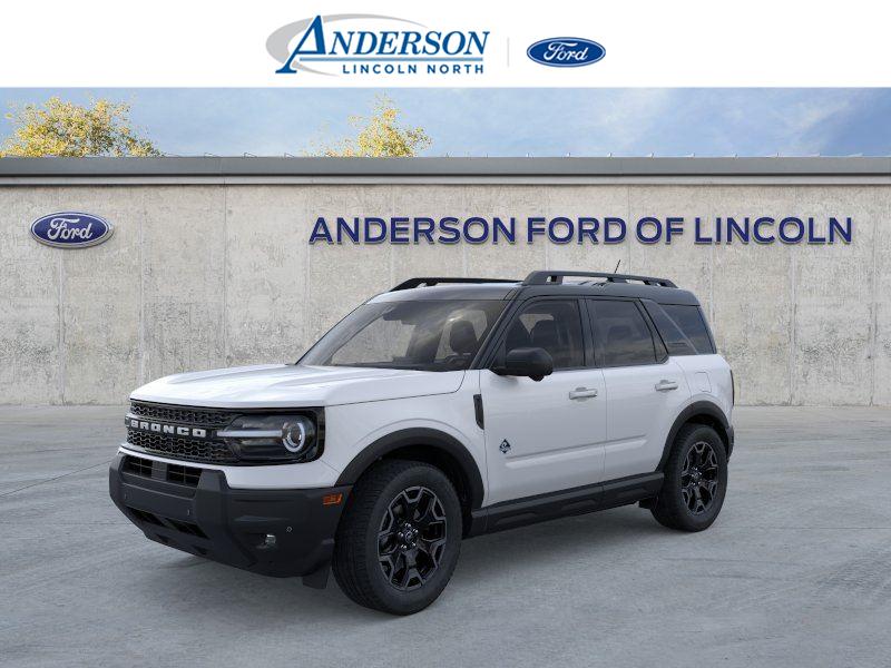 Oxford White 2025 Ford Bronco Sport SUV / Crossover All-Wheel Drive 8-Speed Automatic
