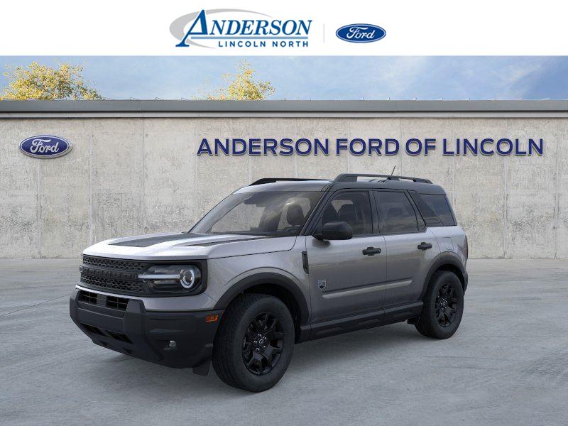 Carbonized Gray Metallic 2025 Ford Bronco Sport SUV / Crossover All-Wheel Drive 8-Speed Automatic