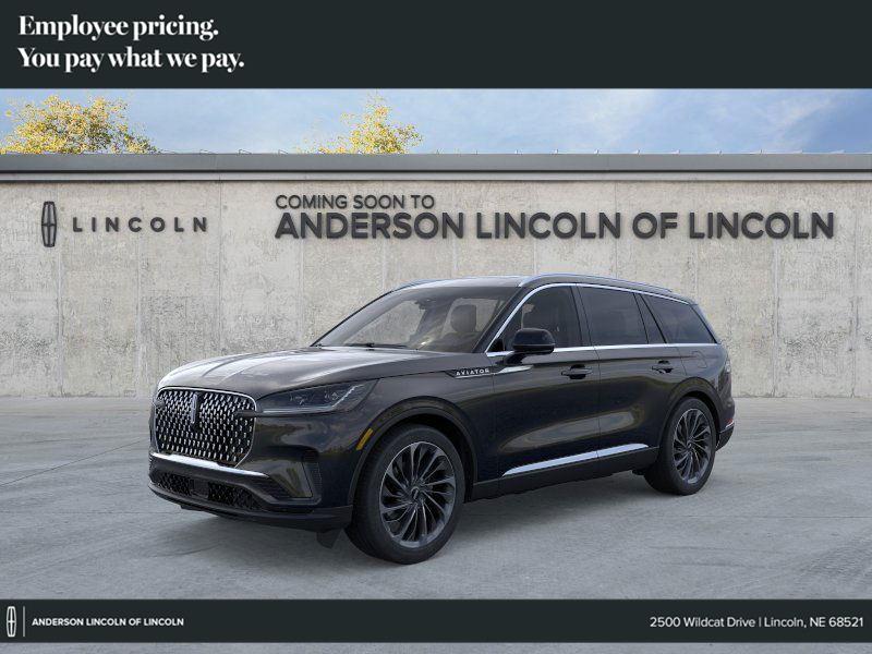 Infinite Black Metallic Clearcoat 2026 Lincoln Aviator Reserve AWD SUV / Crossover All-Wheel Drive Automatic