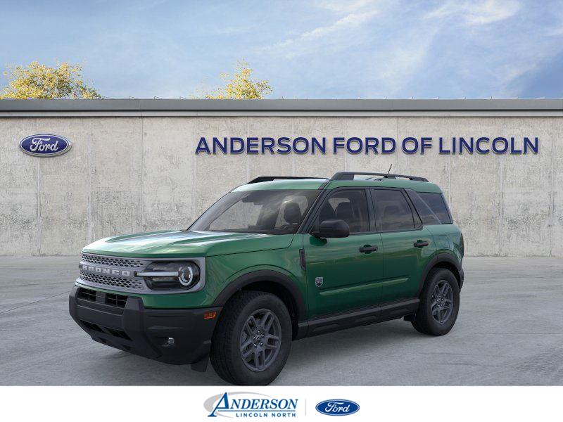 Eruption Green Metallic 2025 Ford Bronco Sport Big Bend AWD SUV / Crossover All-Wheel Drive 8-Speed Automatic