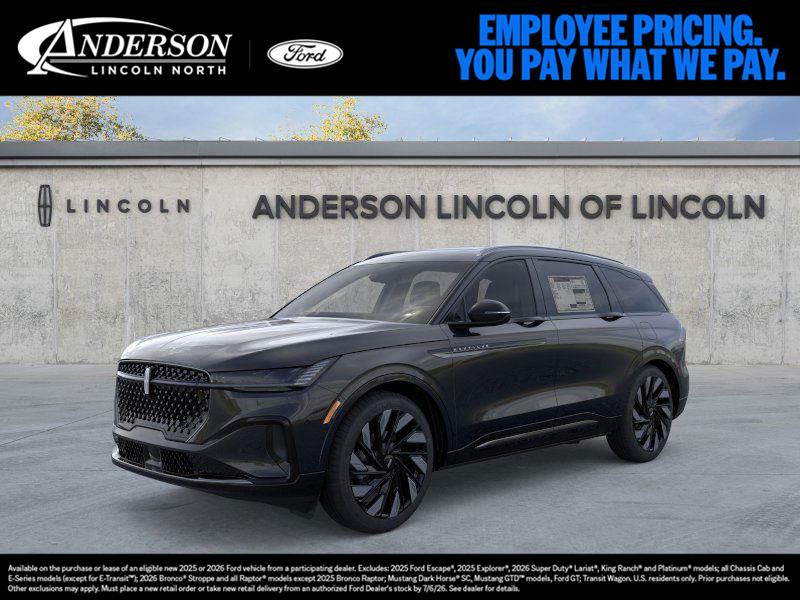 Infinite Black Metallic Clearcoat 2026 Lincoln Nautilus Hybrid Reserve AWD SUV / Crossover All-Wheel Drive 8-Speed Automatic