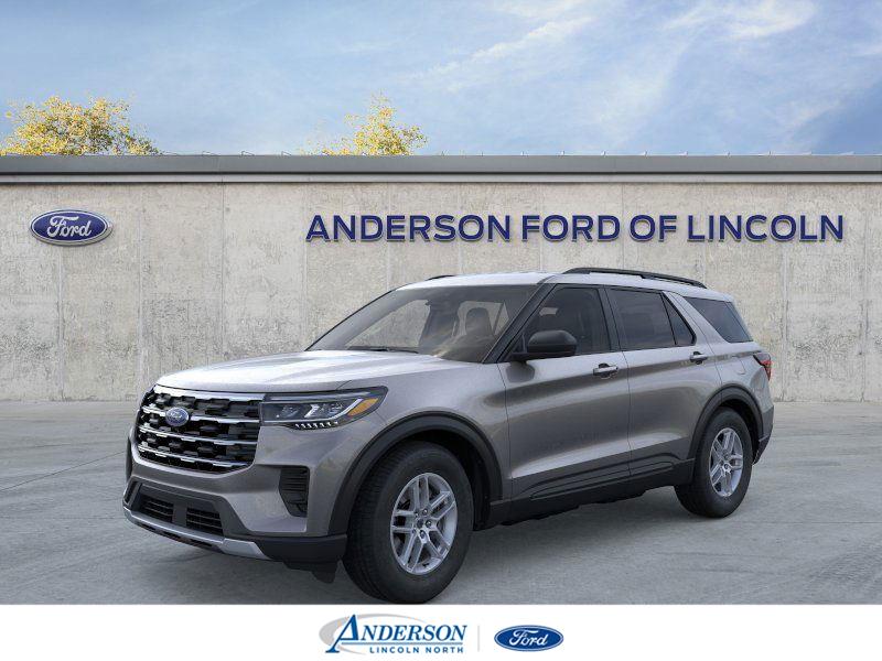 Carbonized Gray 2026 Ford Explorer Active AWD SUV / Crossover All-Wheel Drive Automatic