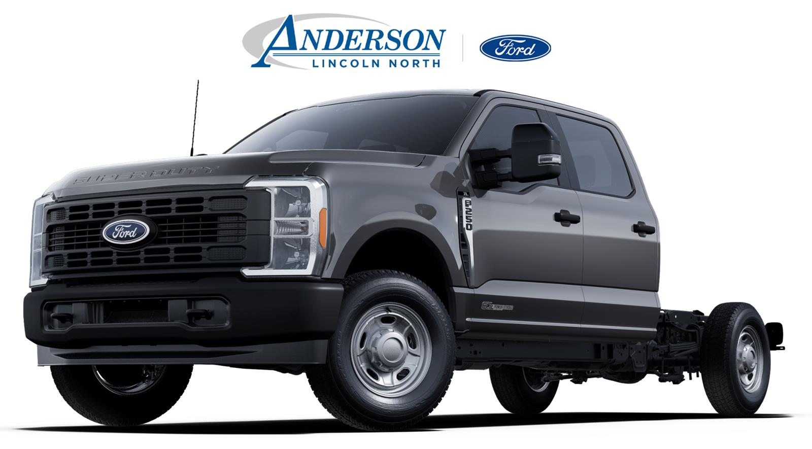 Carbonized Gray Metallic 2025 Ford F-250 Super Duty Pickup Truck 4X2 Automatic