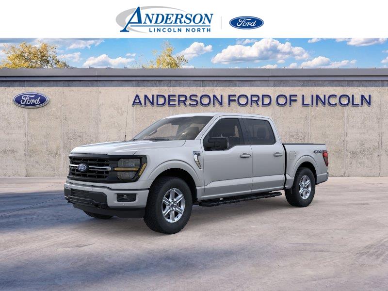 Iconic Silver Metallic 2026 Ford F-150 Pickup Truck Four-Wheel Drive Automatic