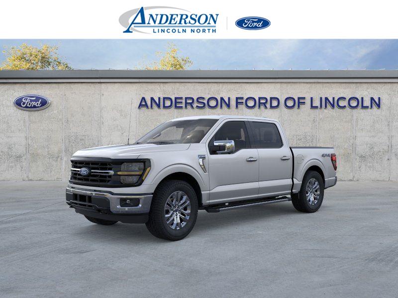 Iconic Silver Metallic 2026 Ford F-150 Pickup Truck Four-Wheel Drive Automatic