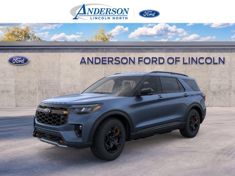 Vapor Blue Metallic 2026 Ford Explorer SUV / Crossover All-Wheel Drive Automatic