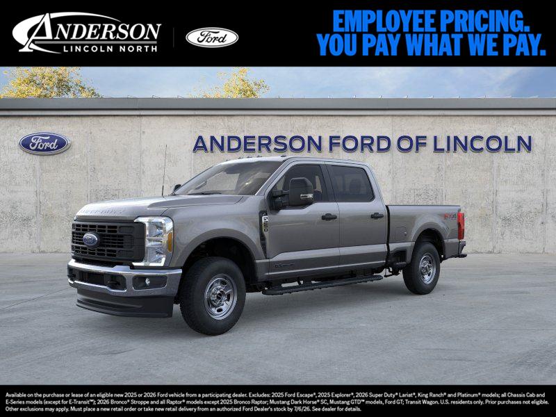 Carbonized Gray Metallic 2026 Ford F-250 Super Duty Pickup Truck Four-Wheel Drive Automatic