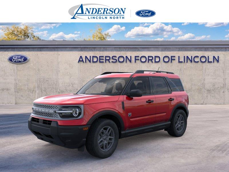 Ruby Red Metallic Tinted Clearcoat 2026 Ford Bronco Sport SUV / Crossover All-Wheel Drive 8-Speed Automatic