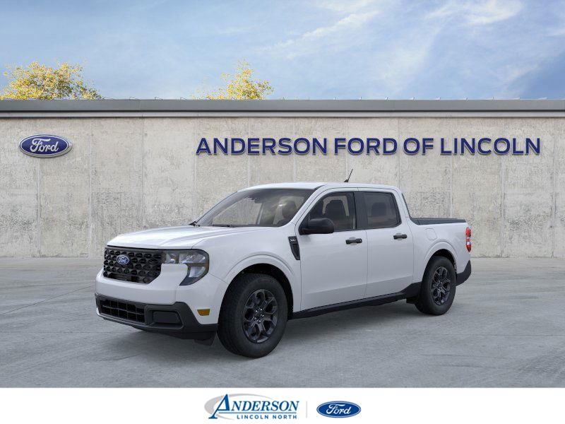Oxford White 2026 Ford Maverick XLT SuperCrew AWD Pickup Truck All-Wheel Drive Continuously Variable Transmission
