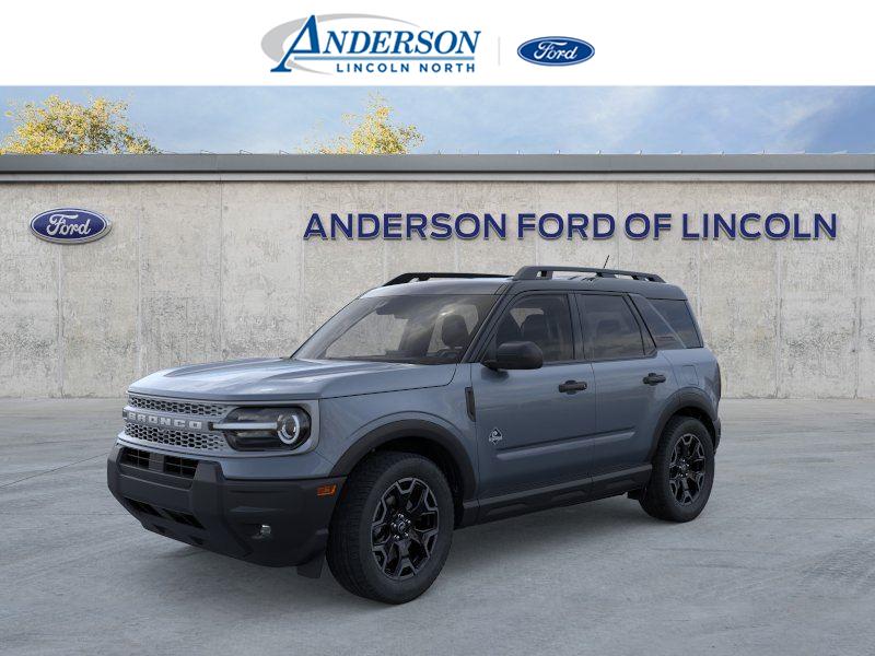 Blue (Azure Gray Metallic Tri-Coat) 2026 Ford Bronco Sport SUV / Crossover All-Wheel Drive 8-Speed Automatic
