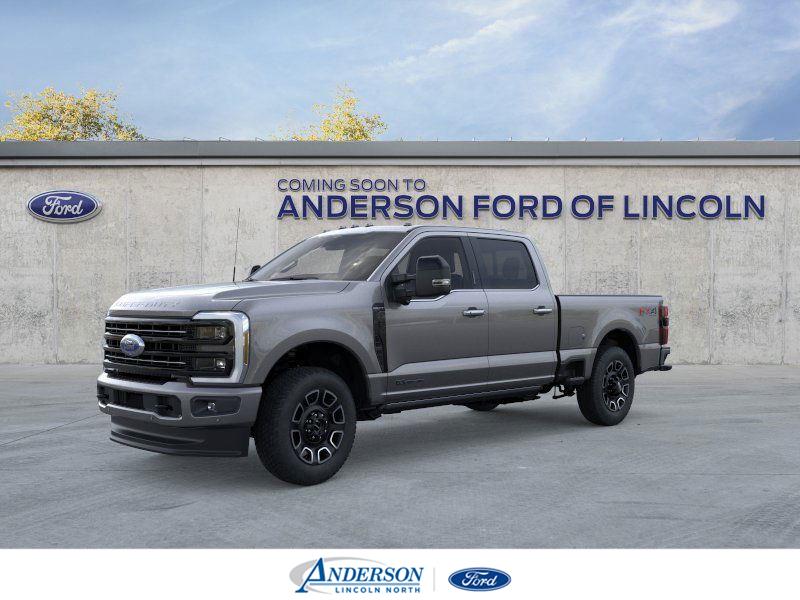 Carbonized Gray Metallic 2026 Ford F-250 Super Duty Platinum Crew Cab 4WD Pickup Truck Four-Wheel Drive Automatic