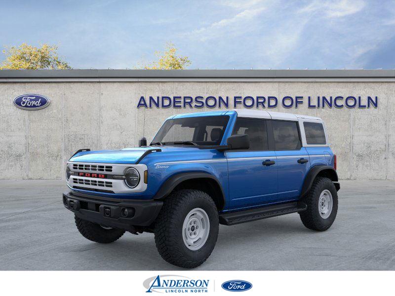 Velocity Blue Metallic 2026 Ford Bronco Heritage Edition 4-Door 4WD SUV / Crossover Four-Wheel Drive Automatic