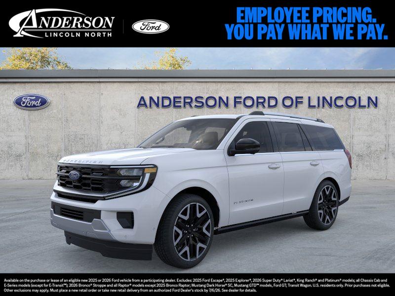 Space Silver Metallic 2026 Ford Expedition SUV / Crossover Four-Wheel Drive Automatic
