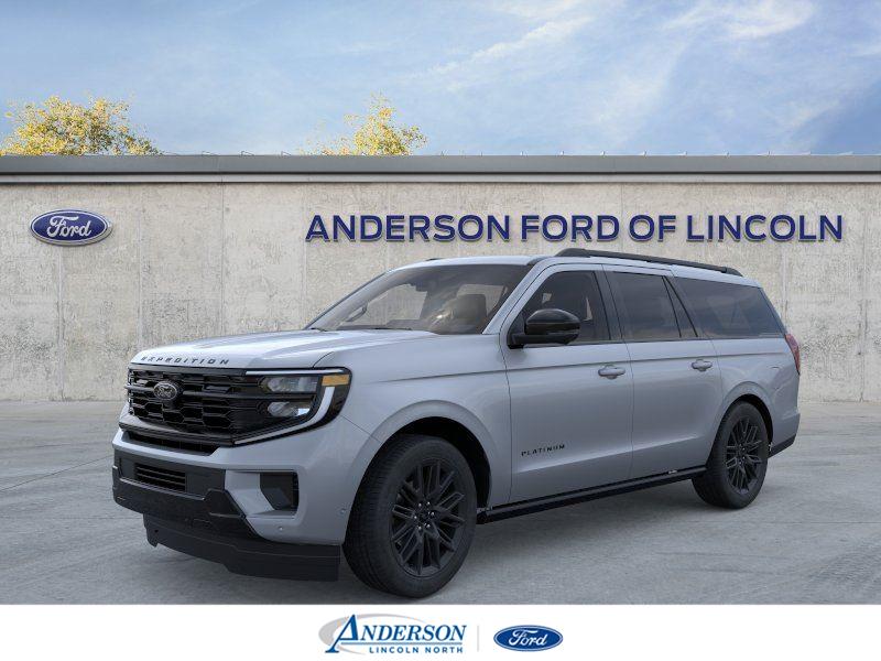 Glacier Gray Metallic Tri-Coat 2026 Ford Expedition MAX Platinum 4WD SUV / Crossover Four-Wheel Drive Automatic