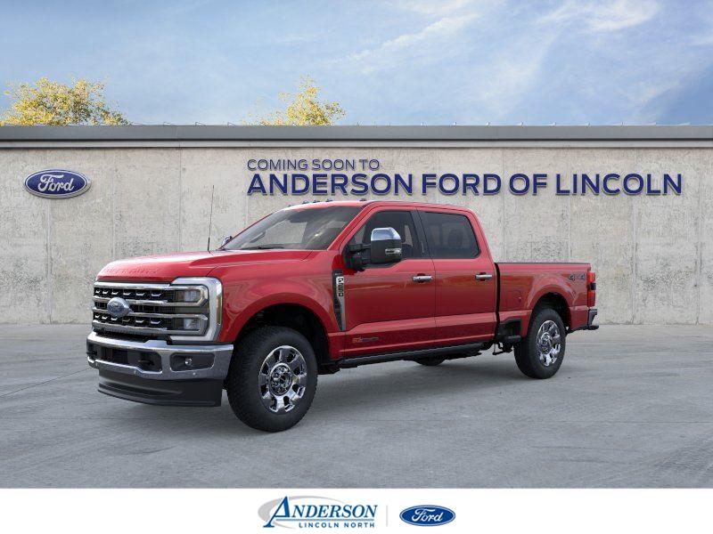 Ruby Red Metallic Tinted Clearcoat 2026 Ford F-250 Super Duty Pickup Truck Four-Wheel Drive Automatic