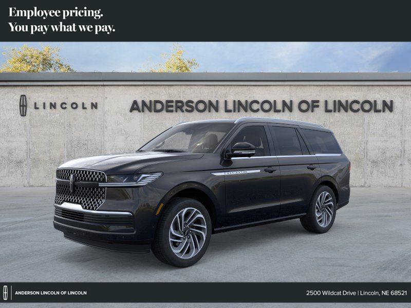 Infinite Black Metallic Clearcoat 2026 Lincoln Navigator SUV / Crossover Four-Wheel Drive Automatic