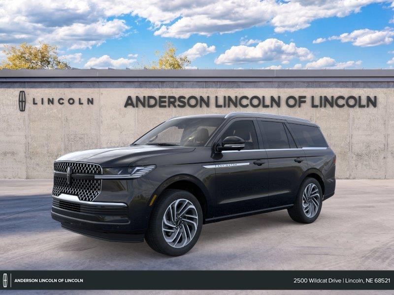 Infinite Black Metallic Clearcoat 2026 Lincoln Navigator SUV / Crossover Four-Wheel Drive Automatic