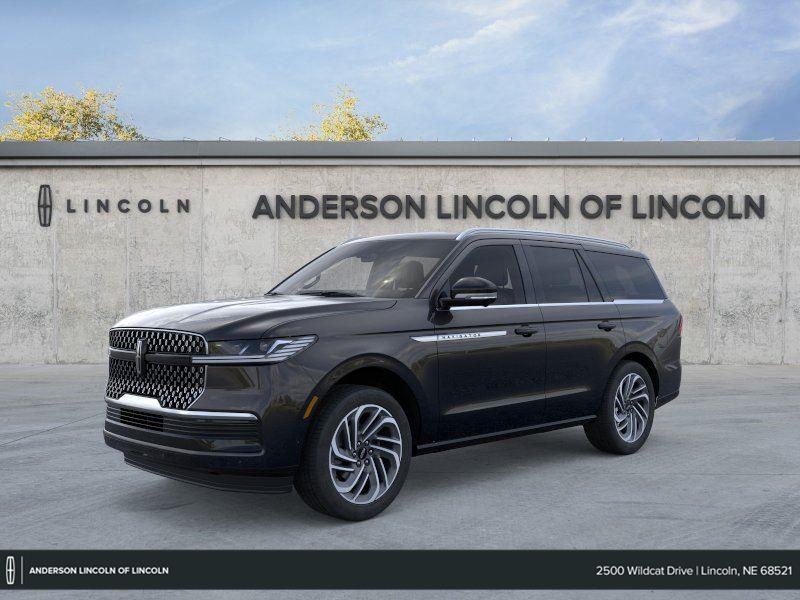 Infinite Black Metallic Clearcoat 2026 Lincoln Navigator SUV / Crossover Four-Wheel Drive Automatic