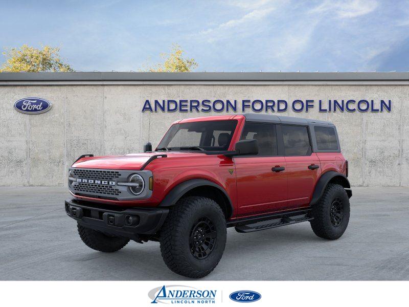 Ruby Red Metallic Tinted Clearcoat 2026 Ford Bronco Badlands 4-Door 4WD SUV / Crossover Four-Wheel Drive Automatic