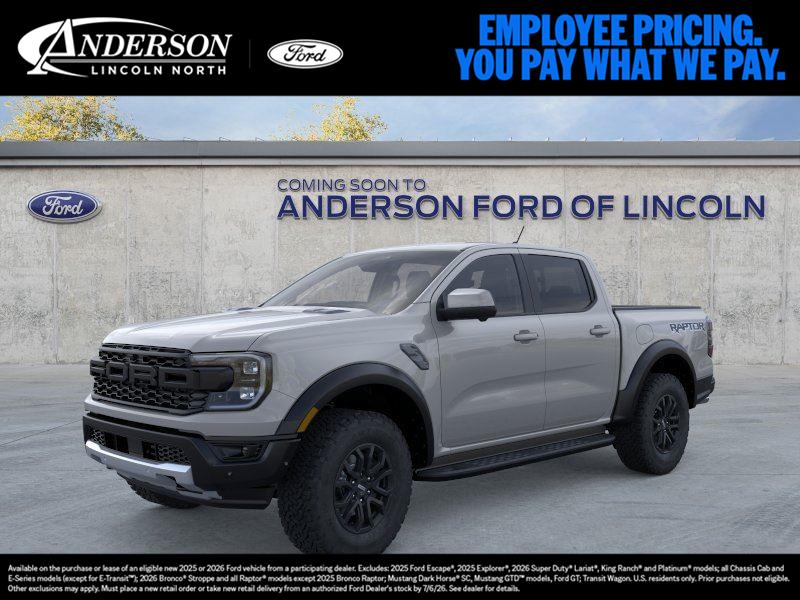 Avalanche 2026 Ford Ranger Raptor SuperCrew 4WD Pickup Truck Four-Wheel Drive Automatic