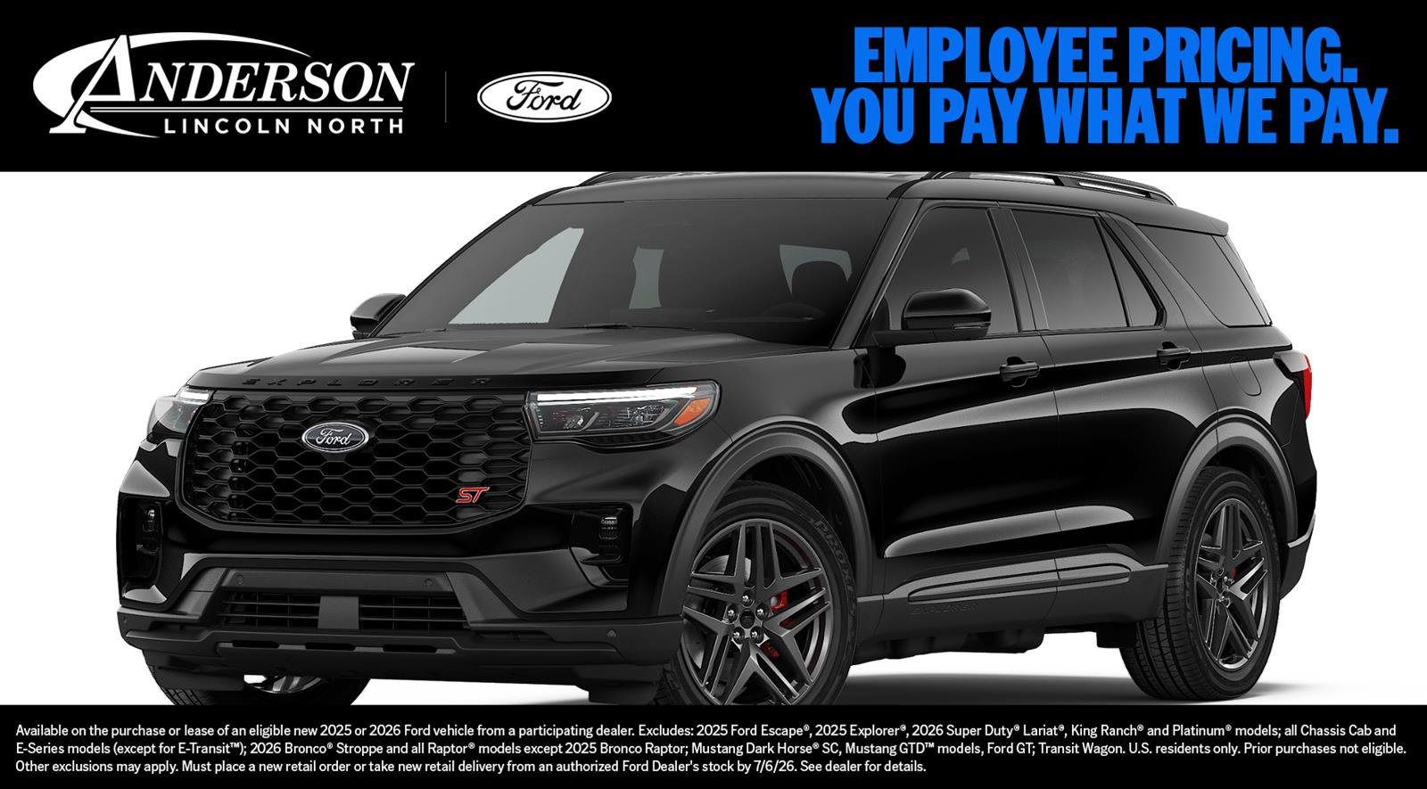 2026 Ford Explorer ST 4WD's photo