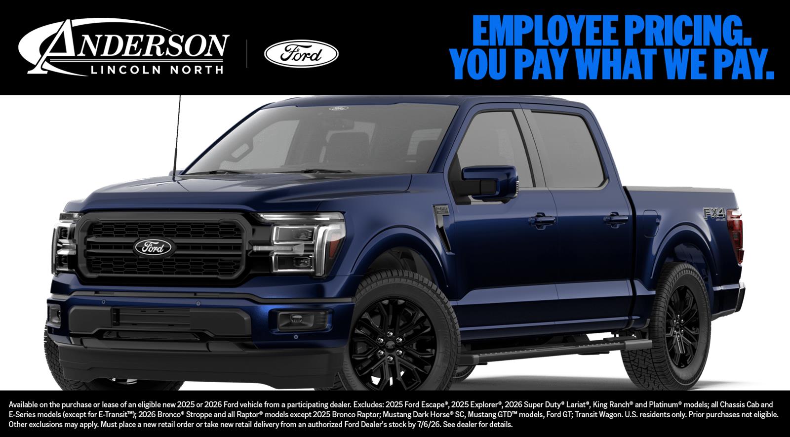 2026 Ford F-150 Lariat 4x4 SuperCrew 5-1/2 Box's photo