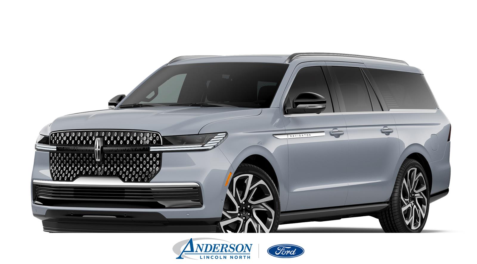 Gray Mist Metallic Tri-Coat 2026 Lincoln Navigator SUV / Crossover Four-Wheel Drive Automatic