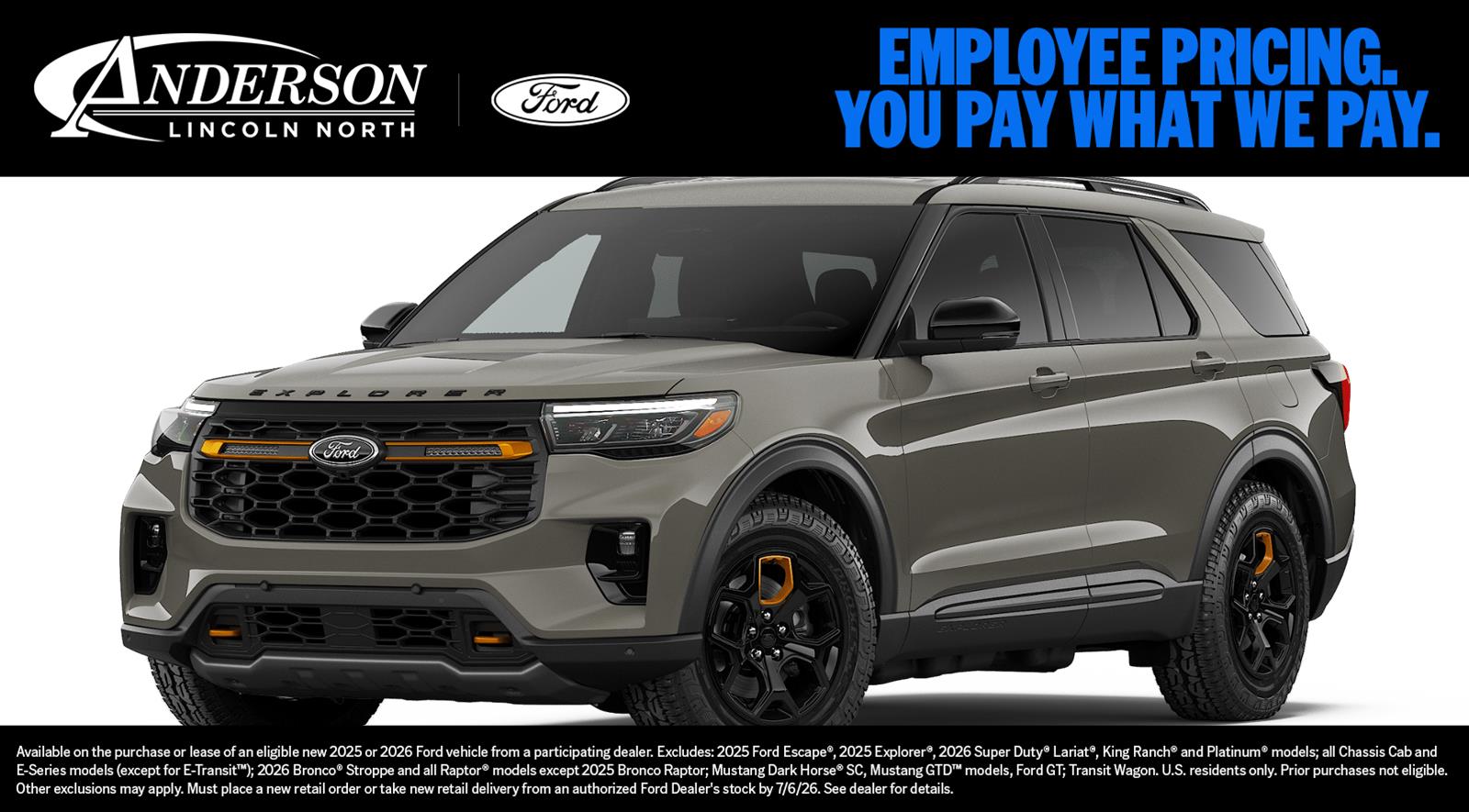 2026 Ford Explorer Tremor 4WD's photo