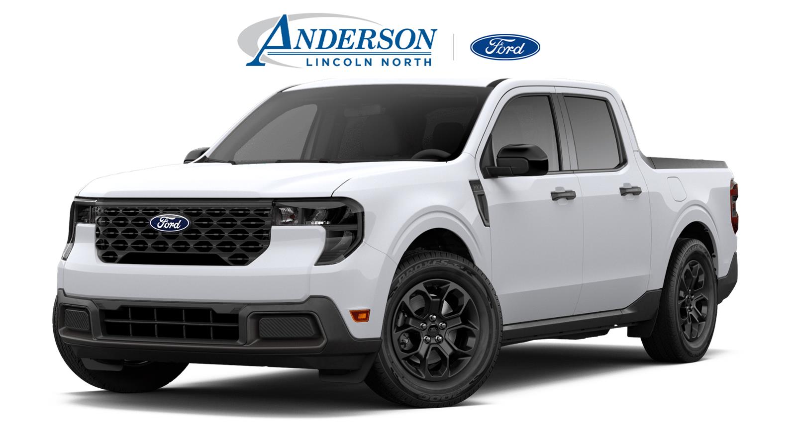 Oxford White 2026 Ford Maverick Pickup Truck All-Wheel Drive Continuously Variable Transmission