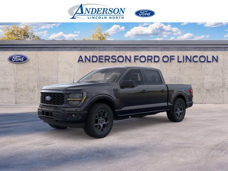 Agate Black Metallic 2026 Ford F-150 Pickup Truck Four-Wheel Drive Automatic
