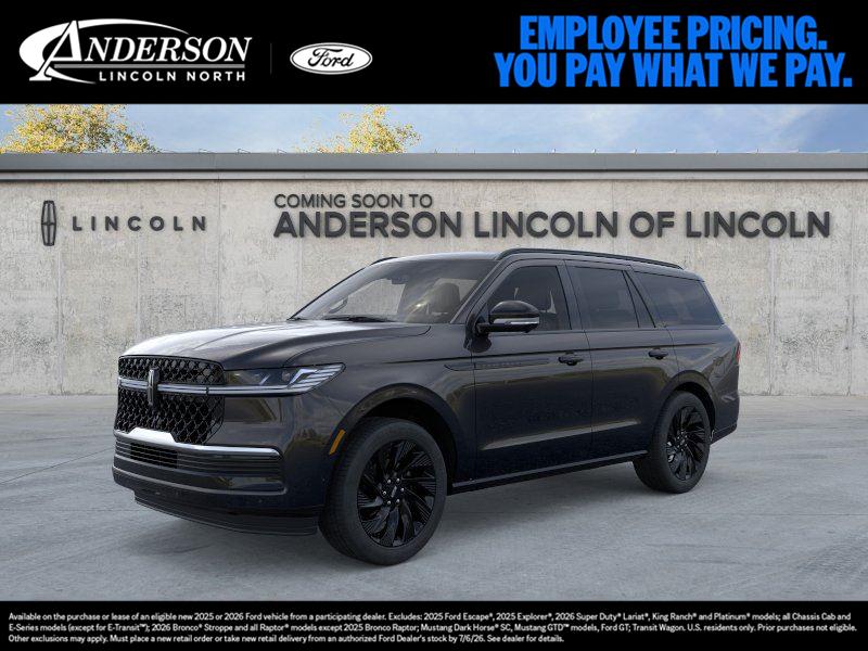 Infinite Black Metallic Clearcoat 2026 Lincoln Navigator Reserve 4WD SUV / Crossover Four-Wheel Drive Automatic