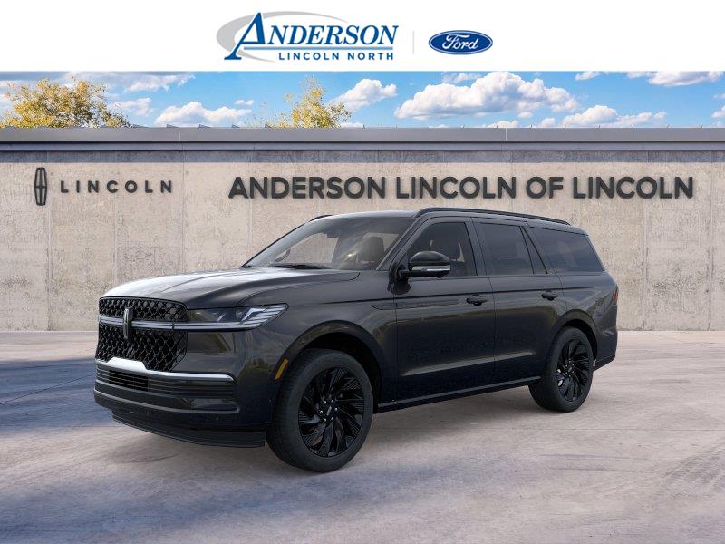 Infinite Black Metallic Clearcoat 2026 Lincoln Navigator SUV / Crossover Four-Wheel Drive Automatic