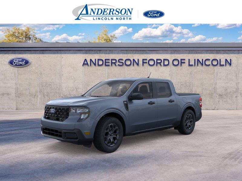 Blue (Azure Gray Metallic Tri-Coat) 2026 Ford Maverick Pickup Truck All-Wheel Drive Continuously Variable Transmission