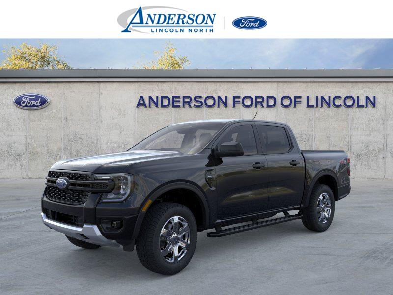 Shadow Black 2026 Ford Ranger Pickup Truck Four-Wheel Drive Automatic