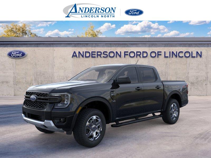 Shadow Black 2026 Ford Ranger Pickup Truck Four-Wheel Drive Automatic