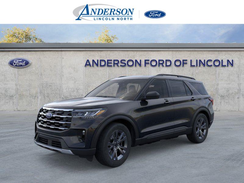 Agate Black 2026 Ford Explorer SUV / Crossover All-Wheel Drive Automatic