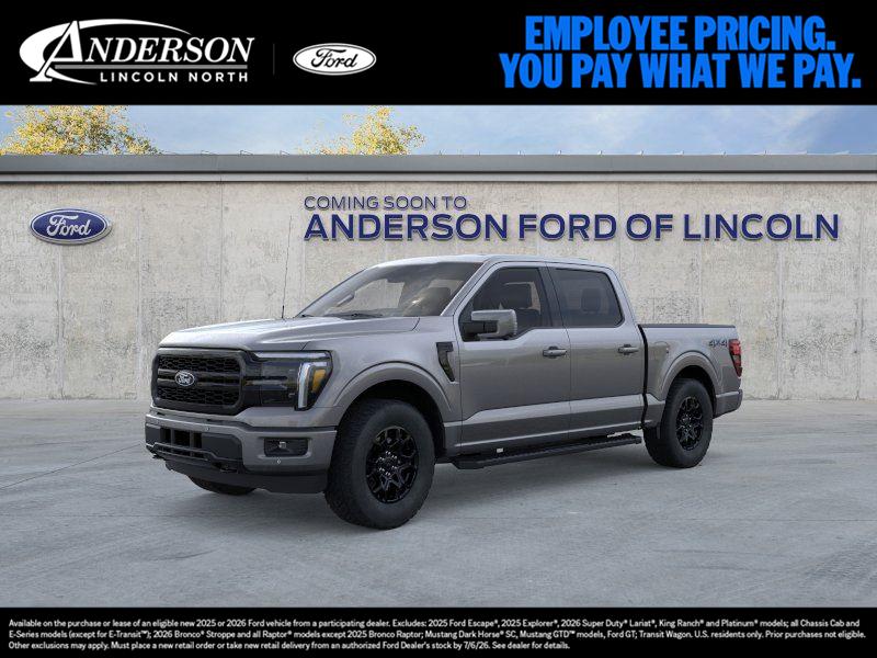 Carbonized Gray Metallic 2026 Ford F-150 Pickup Truck Four-Wheel Drive Automatic