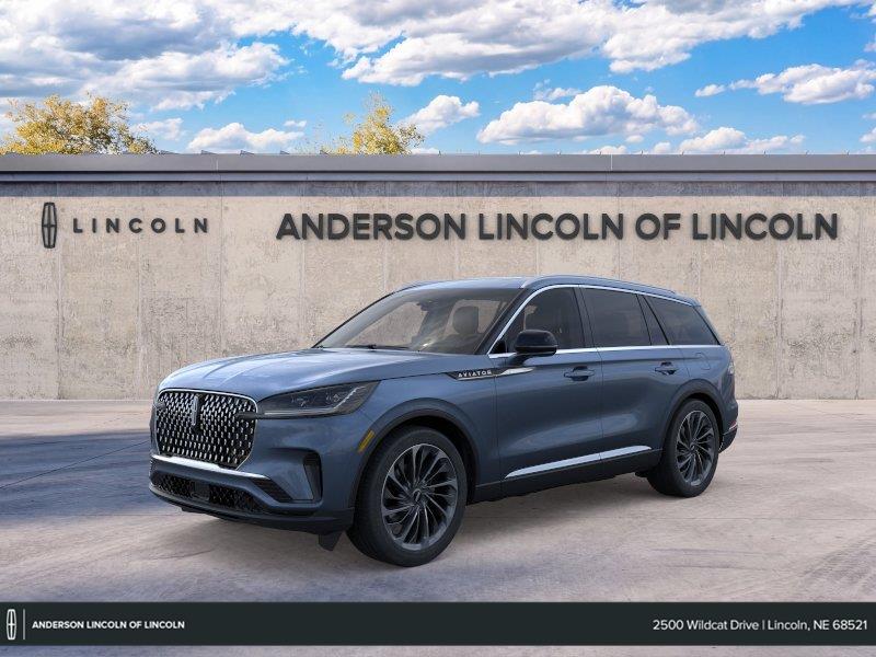 Whisper Blue Metallic Clearcoat 2026 Lincoln Aviator SUV / Crossover All-Wheel Drive Automatic