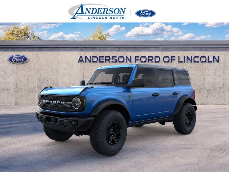 Velocity Blue Metallic 2026 Ford Bronco SUV / Crossover Four-Wheel Drive Automatic