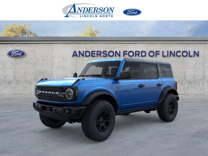 Velocity Blue Metallic 2026 Ford Bronco SUV / Crossover Four-Wheel Drive 7-Speed Manual
