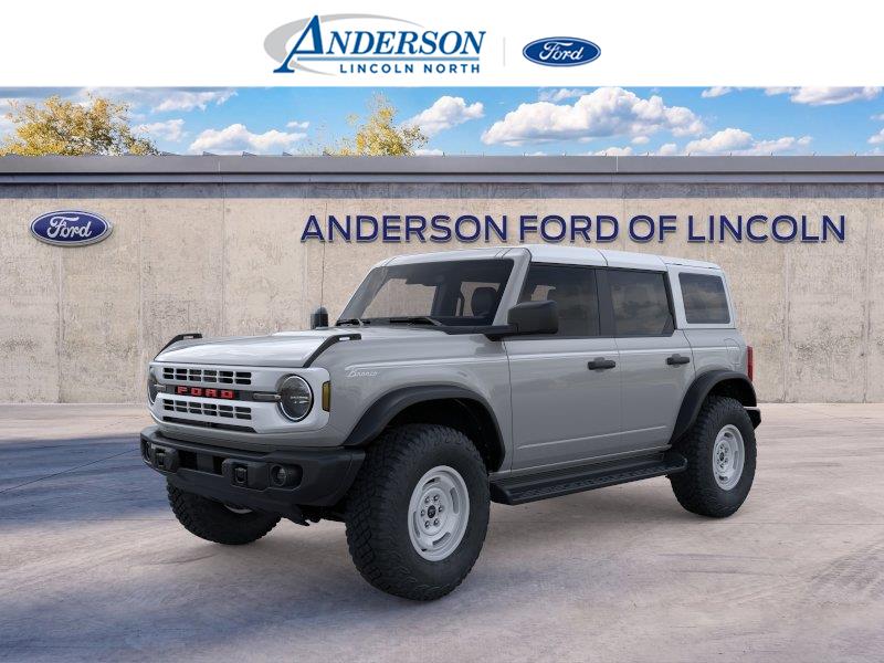 Avalanche Gray 2026 Ford Bronco SUV / Crossover Four-Wheel Drive Automatic