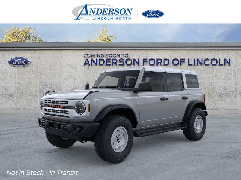 Avalanche Gray 2026 Ford Bronco SUV / Crossover Four-Wheel Drive 7-Speed Manual