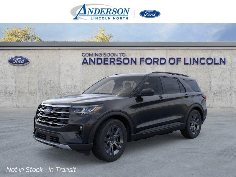 Agate Black Metallic 2026 Ford Explorer SUV / Crossover All-Wheel Drive Automatic